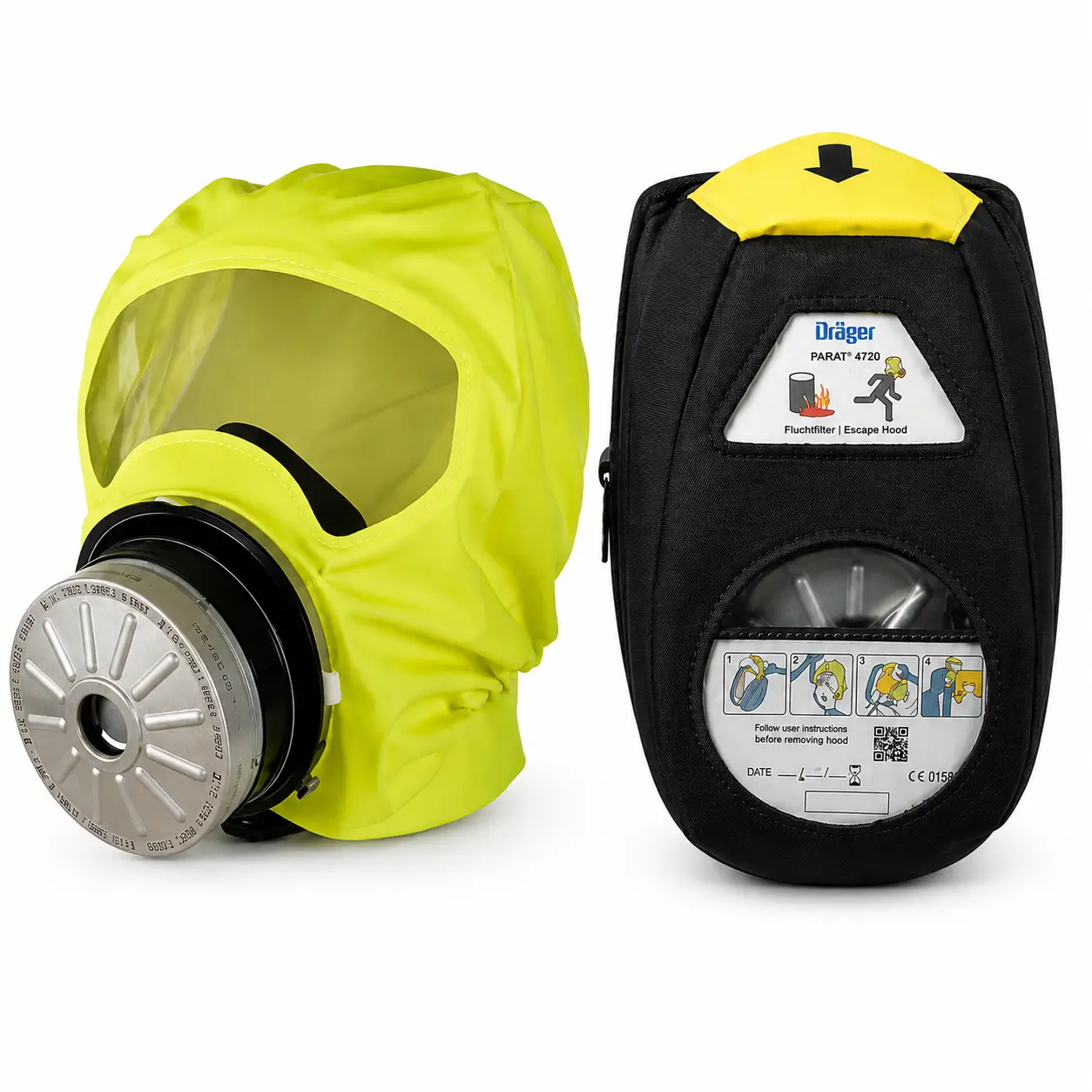 Dräger PARAT 4720 Qatar: H₂S Escape Hood, Features & Supplier Guide Dräger PARAT 4720 supplier in Qatar